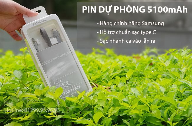 Pin dự phòng 5100mAh Samsung chính hãng