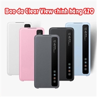 Bao da Clear View Samsung Galaxy S20 chính hãng cao cấp