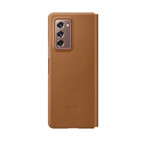 Bao da Galaxy Z Fold 2 Leather Flip chính hãng Samsung