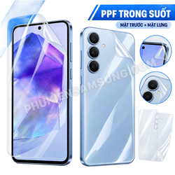 Dán PPF mặt trước, mặt lưng Samsung Galaxy A06