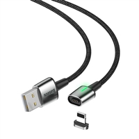 Cáp sạc từ tính Baseus - Micro USB Type C- Lightning