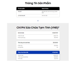 Hướng dẫn cách tra giá thay linh phụ kiện điện thoại Samsung tại trung tâm bảo hành HÃNG Samsung