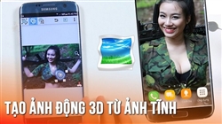 Hướng dẫn tạo hình nền động 3D siêu chất trên điện thoại Samsung