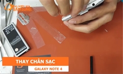 Hướng dẫn thay chân sạc Galaxy Note 4 chính hãng giá rẻ tại Hà Nội-Tphcm