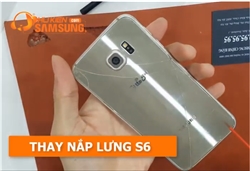 Hướng dẫn thay nắp lưng Galaxy S6 chính hãng giá rẻ tại Hà Nội-Tphcm