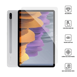 Kính Nano thủy tinh Galaxy Tab S10 FE Full màn trong suốt 9H