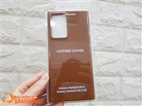 Ốp lưng Leather cover Note 20 Ultra - Ốp lưng da thật 100%