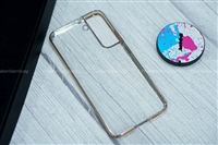 Ốp lưng Galaxy S22 Plus trong suốt viền màu X Level