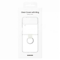 Ốp lưng trong suốt Z Flip 4 Clear cover chính hãng Samsung