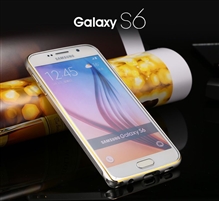 Ốp viền galaxy S6 bo viền chỉ vàng