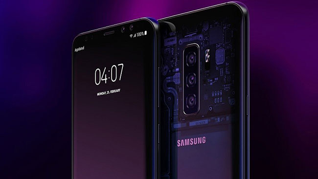 Galaxy A 2019 sẽ được trang bị cảm biến vân tay siêu âm