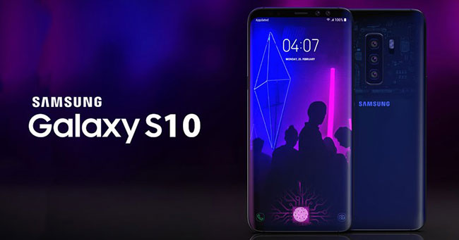 Galaxy A 2019 sẽ được trang bị cảm biến vân tay siêu âm