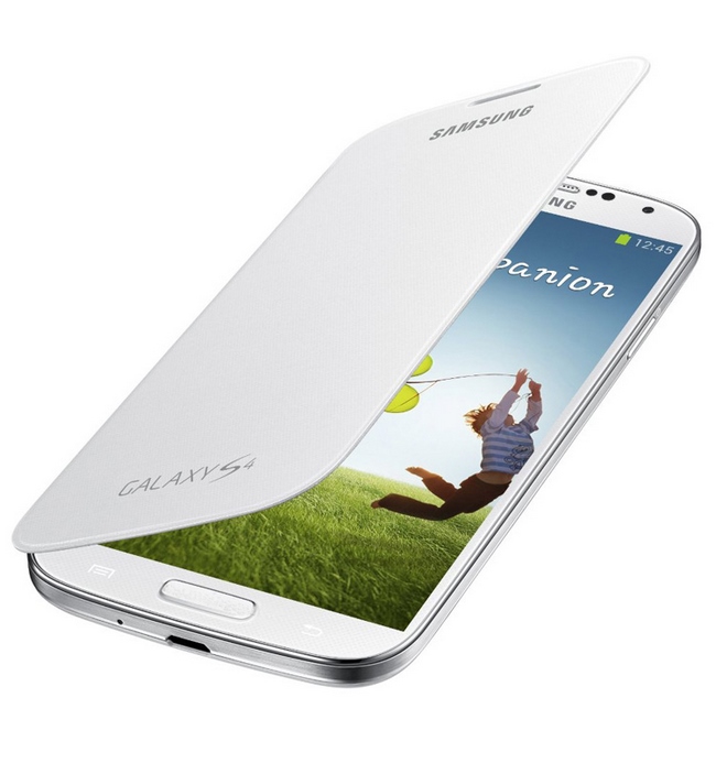 Bao da flip cover galaxy S4 i9500 White