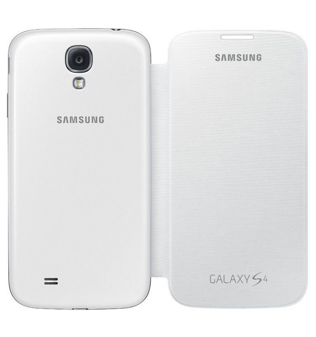 Bao da flip cover galaxy S4 i9500 White