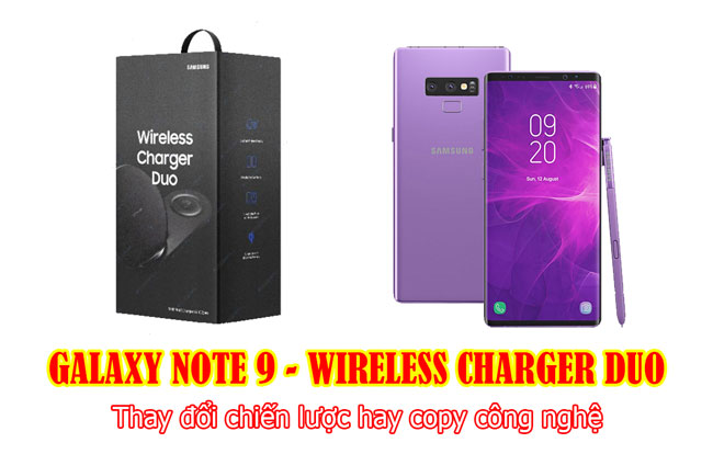 Sạc nhanh không dây Galaxy Note 9