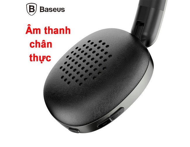 Tai Nghe Bluetooth Baseus Encok D01 chất liệu da cao cấp