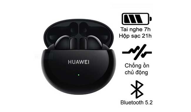 Tai nghe Huawei FreeBuds 4i dùng được bao lâu?