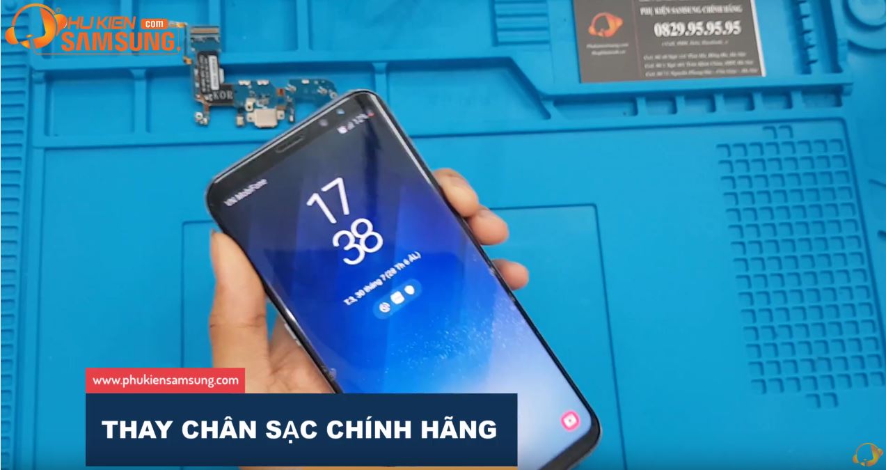 Chân sạc Galaxy S8 Plus chính hãng