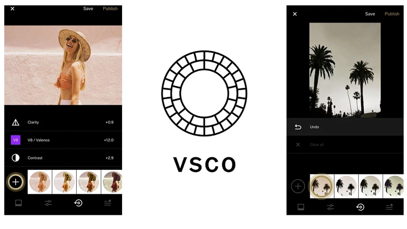 ứng dụng chỉnh sưa ảnh trên điện thoại VSCO
