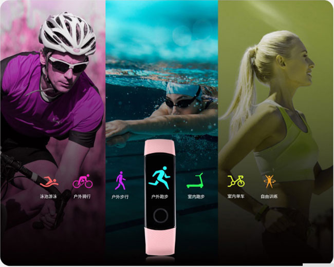 đánh giá vòng tay thông minh band4 và vòng Miband 3 hiệu huawei