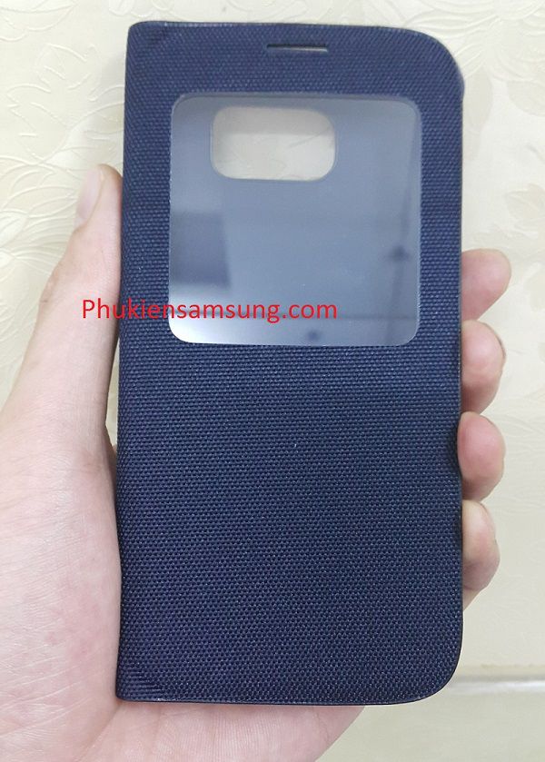 Hình ảnh bao da S VIew cover Galaxy S6 mặt trước