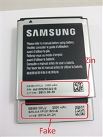 Hướng dẫn phân biệt Pin Samsung Galaxy Win i8552 chính hãng và Pin Galaxy WIn 8552 nhái