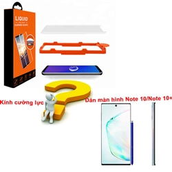 Nên dán Kính cường lực Full keo UV hay dán PPF cho màn hình Note 10/ Note 10 Plus