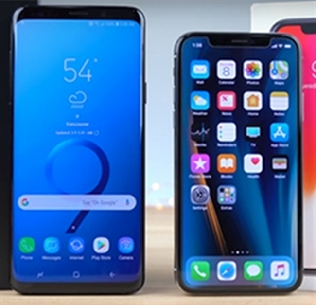 S9 Plus Android 8 Oreo đại chiến Iphone X IOS 11: Ai sẽ thắng?